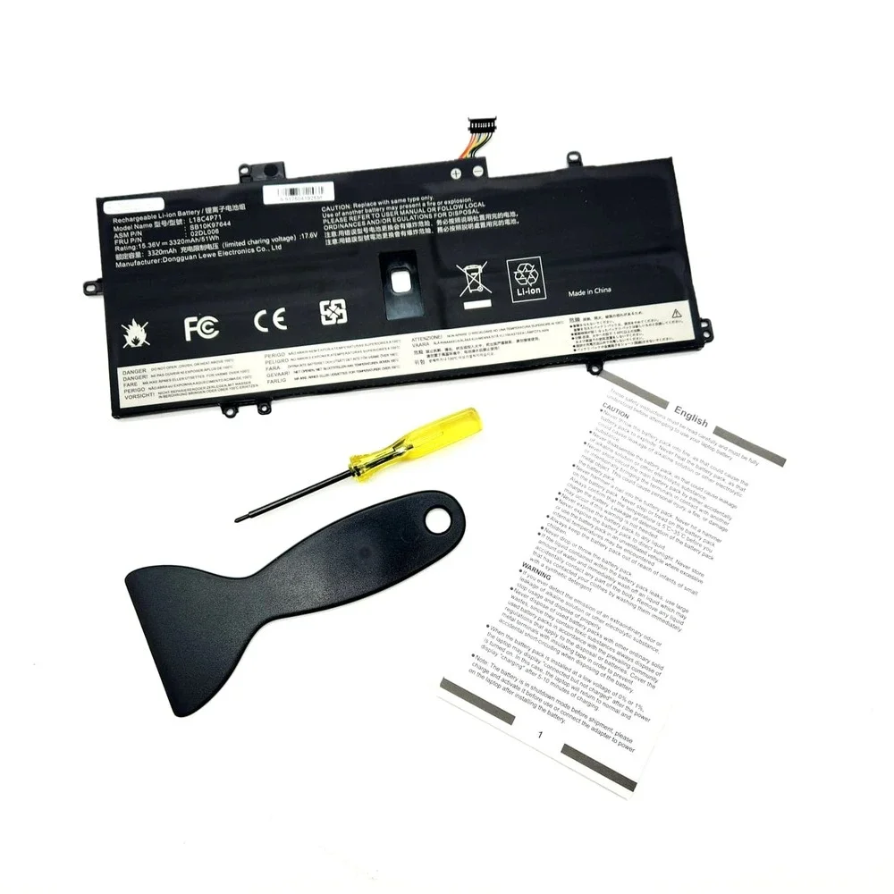 Replacement‎ Battery for Lenovo X1 Carbon 7/8 Gen Yoga 4/5 – L18C4P71 L18M4P72